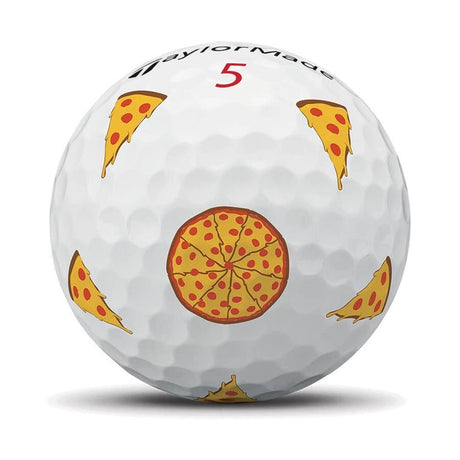 TaylorMade TP5x pix Pizza Party Golf Balls