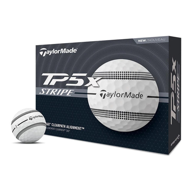 TaylorMade TP5x Stripe Golf Balls