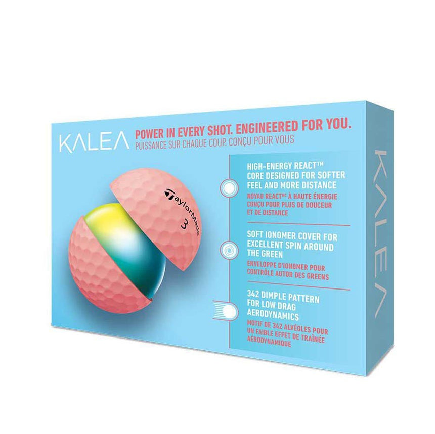 Taylormade Women's Kalea Golf Balls - Matte Peach - 2022