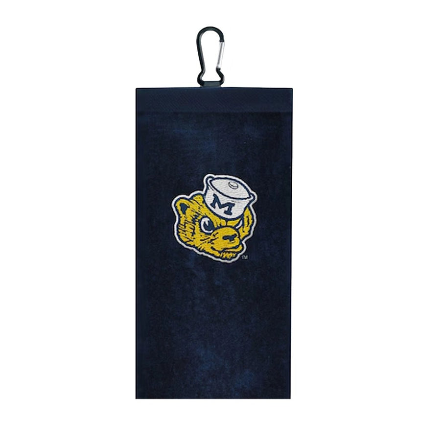 Team Effort NCAA Michigan Wolverines Embroidered Towel