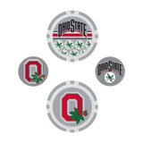 Team Effort NCAA Ohio State Buckeyes Ball Marker Set
