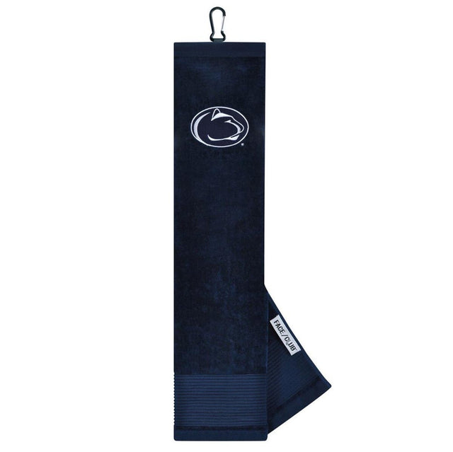 WinCraft NCAA Penn State University Face/Club Tri-Fold Embroidered Towel