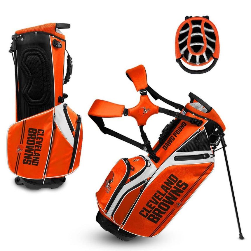 Team Effort NFL Cleveland Browns Caddie Carry Hybrid Bag