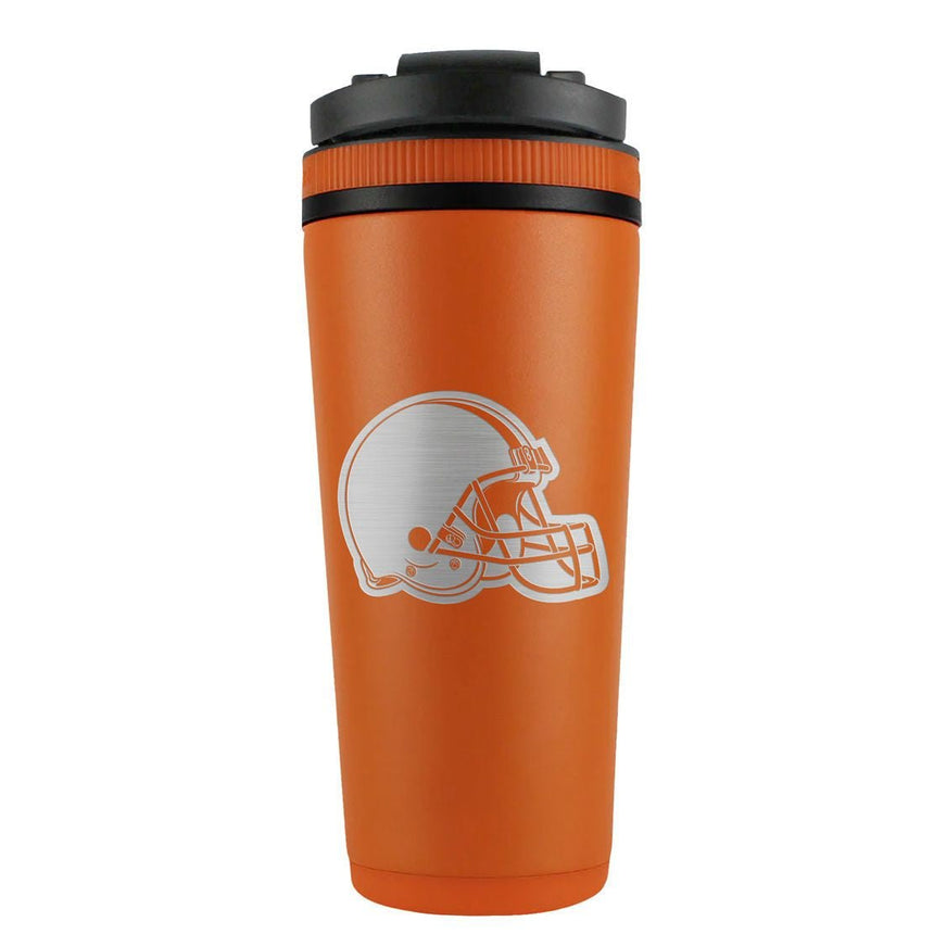 Team Effort NFL Cleveland Browns Stainless Steel Ice Shaker - 26 oz