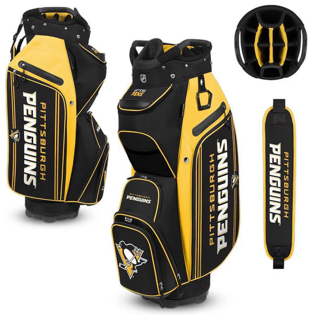 Team Effort NHL Bucket III Cooler Cart Bag - Pittsburgh Penguins