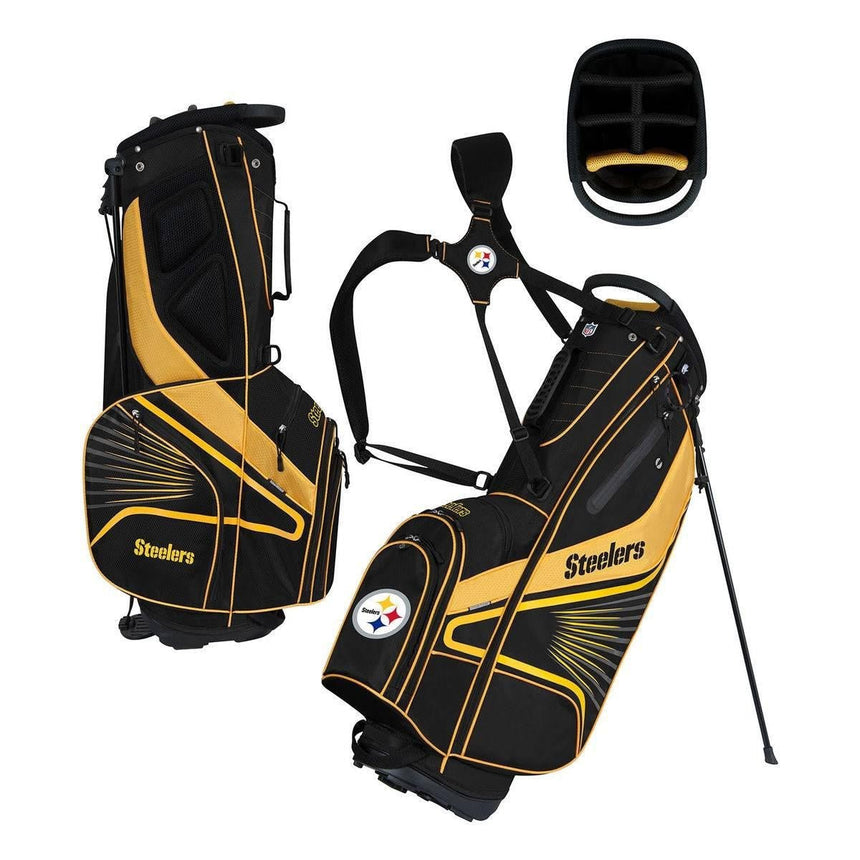 WinCraft Pittsburgh Steelers Gridiron III Stand Bag