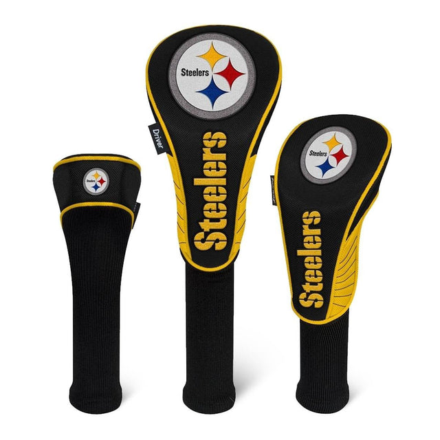 WinCraft Pittsburgh Steelers Set of Three Headcovers