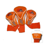 Team Golf NFL 3-Pack Contour Sock Headcovers - Cleveland Browns