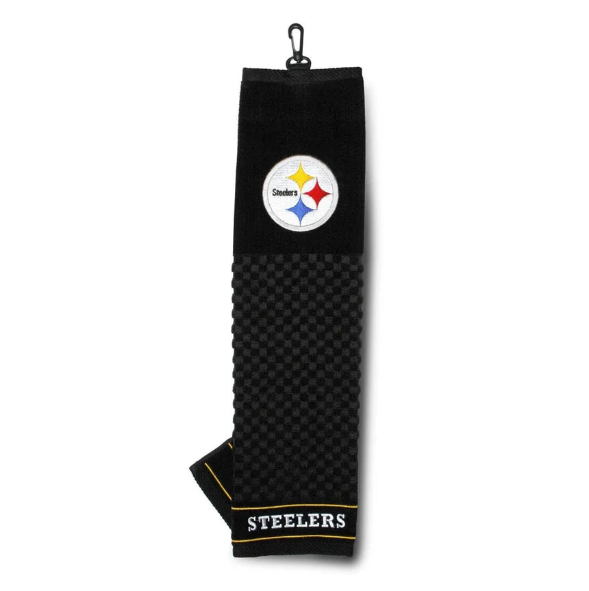 Team Golf NFL Embroidered Golf Towel - Pittsburgh Steelers