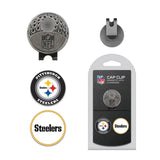 Team Golf NFL Hat Clip with Ball Marker - Pittsburgh Steelers