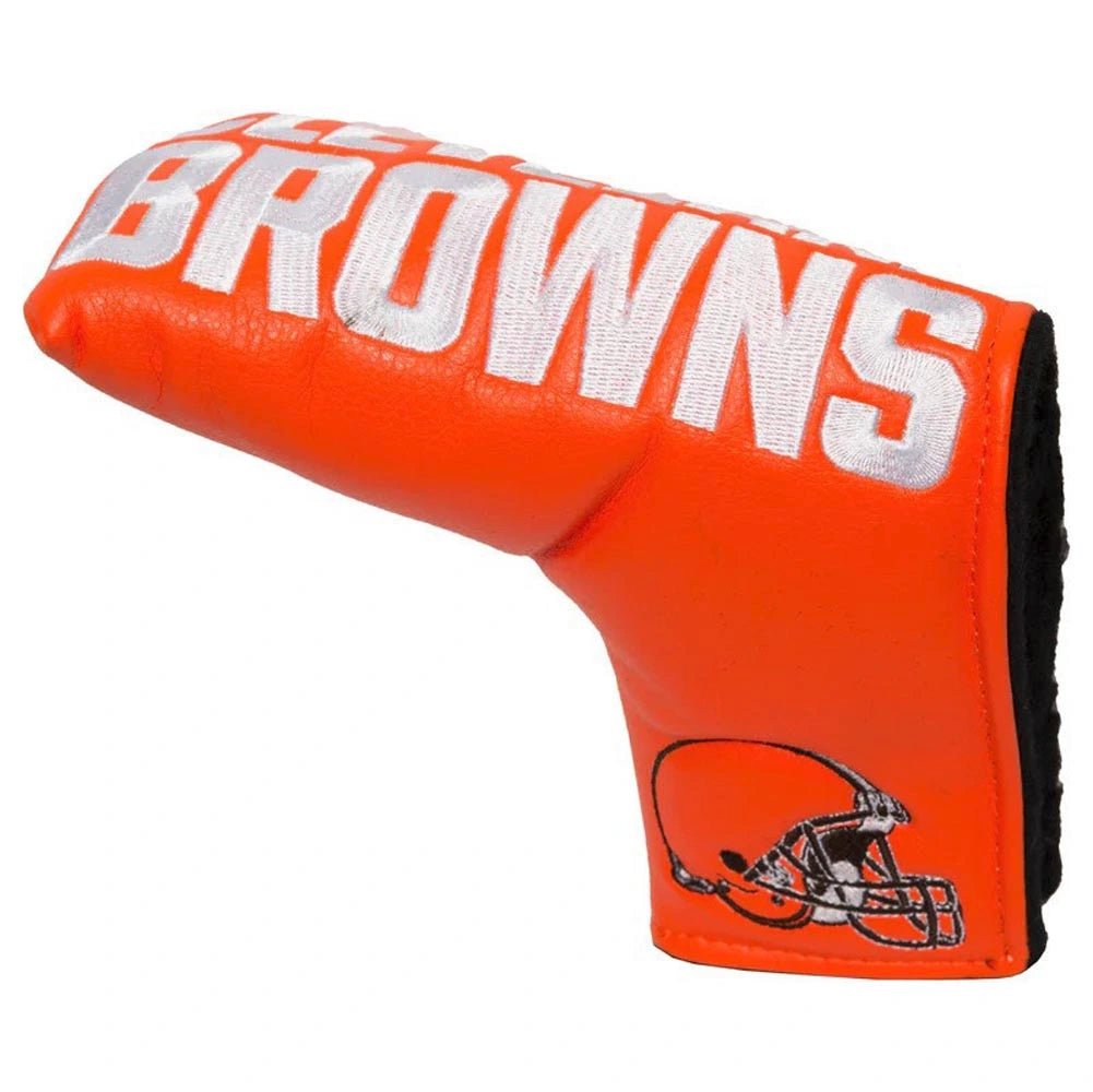 Team Golf NFL Vintage Blade Putter Cover - Cleveland Browns