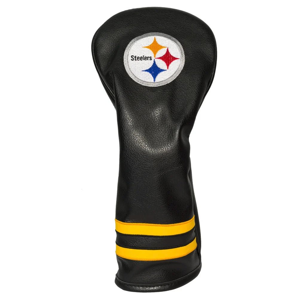 Team Golf NFL Vintage Fairway Wood Headcover - Pittsburgh Steelers