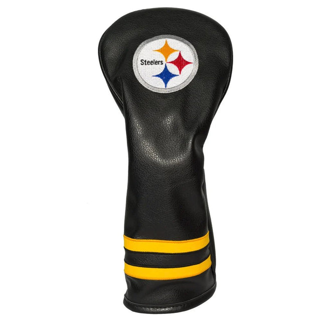 Team Golf NFL Vintage Fairway Wood Headcover - Pittsburgh Steelers
