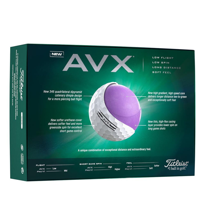 Titleist AVX Golf Balls - 2024