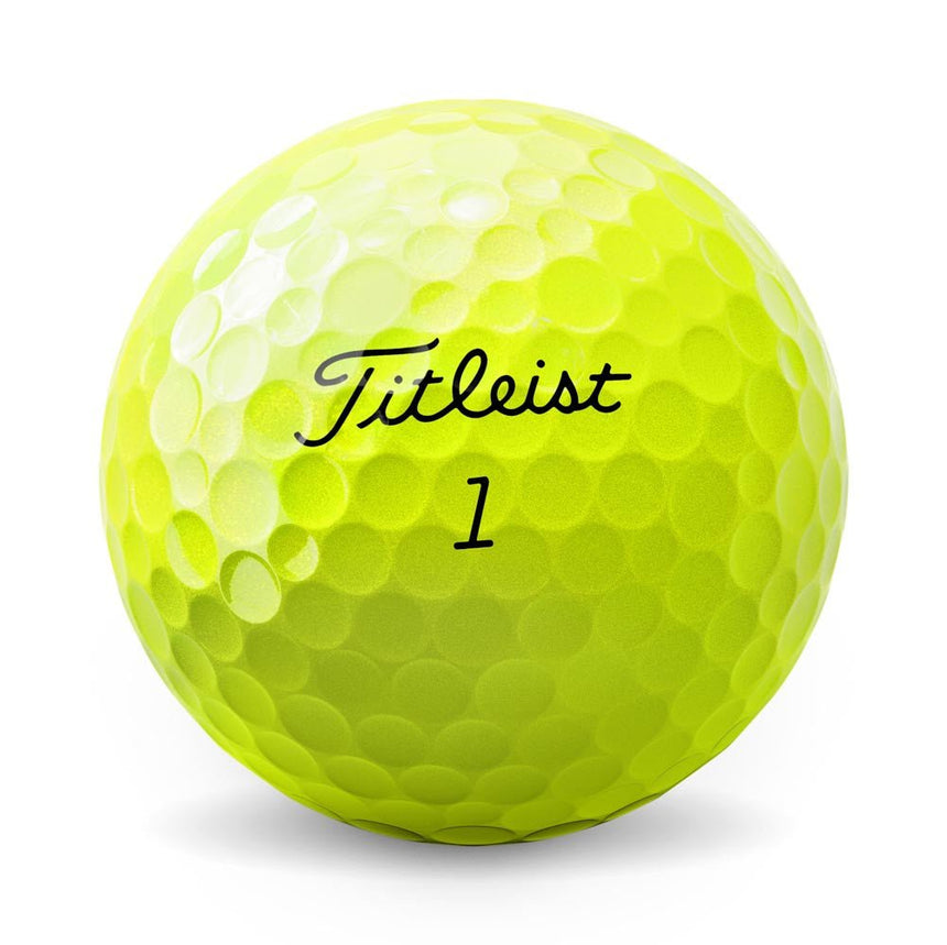 Titleist AVX Golf Balls - Yellow - 2022