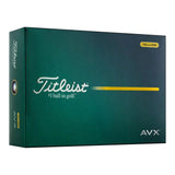 Titleist AVX Golf Balls - Yellow - Loyalty Rewarded - Buy 3 Get 1 Free