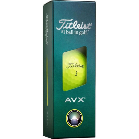 Titleist AVX Golf Balls - Yellow