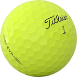 Titleist AVX Personalized Golf Balls - Yellow - Loyalty Rewarded - Buy 3 Get 1 Free