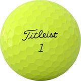Titleist AVX Personalized Yellow Golf Balls