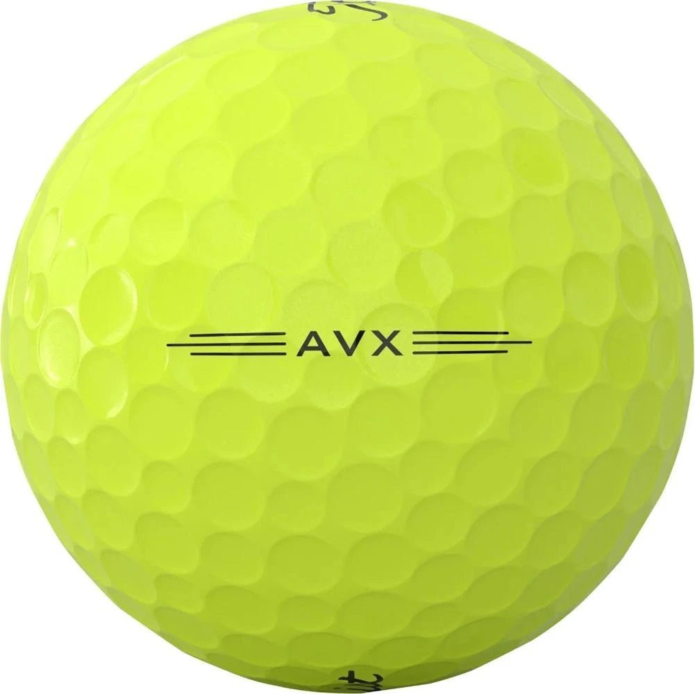 Titleist AVX Personalized Yellow Golf Balls
