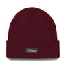 Burgundy/White