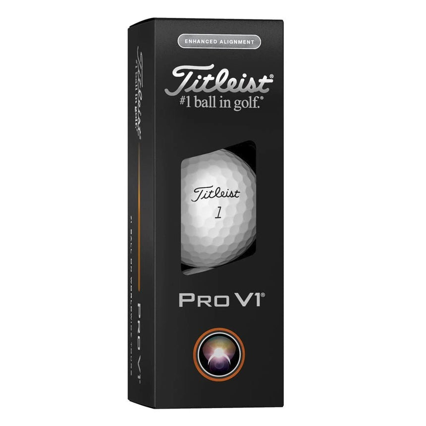 Titleist Pro V1 AIM Enhanced Alignment Golf Balls