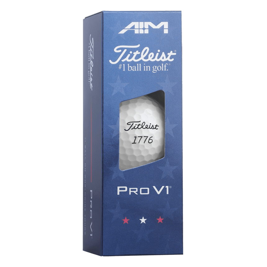Titleist Pro V1 1776 USA 6-Pack Golf Balls
