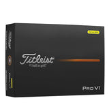 Titleist Pro V1 Golf Balls - Yellow - Loyalty Rewarded - Buy 3 Get 1 Free