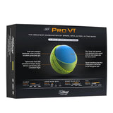 Titleist Pro V1 Golf Balls - Yellow