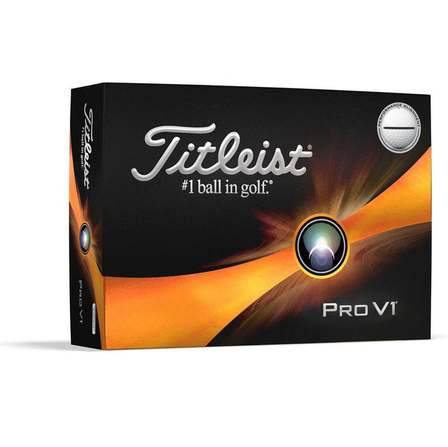 Titleist Pro V1 Performance Alignment Golf Balls - Black