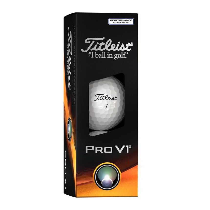 Titleist Pro V1 Performance Alignment Golf Balls - Blue