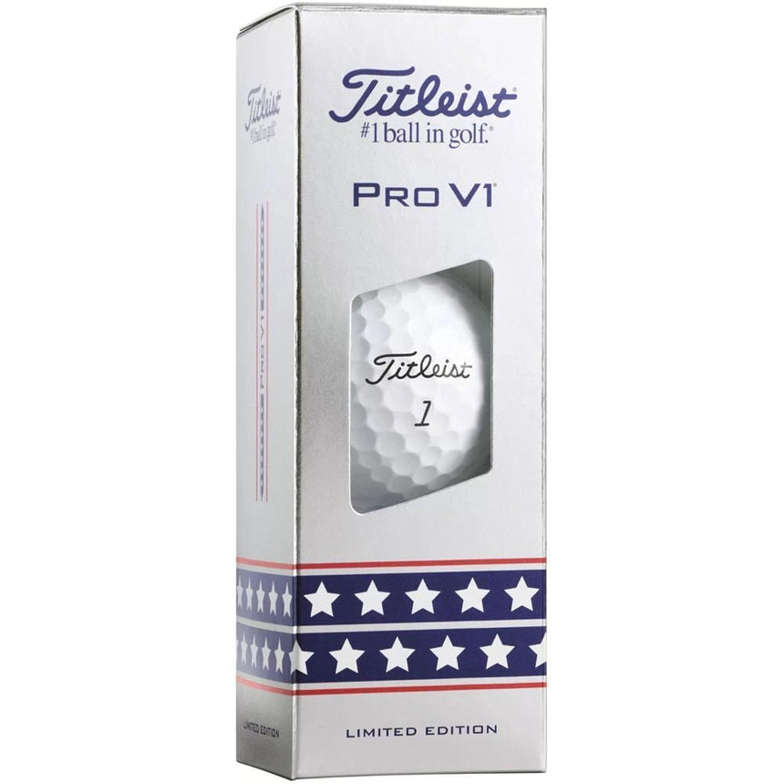 Titleist Pro V1 Performance Alignment USA Golf Balls - 6 Pack