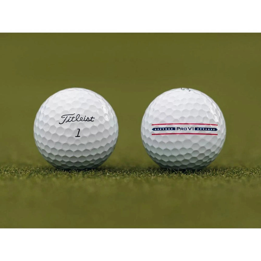 Titleist Pro V1 Performance Alignment USA Golf Balls - 6 Pack