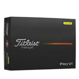 Titleist Pro V1 Yellow Personalized Golf Balls