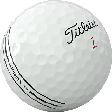 Titleist Pro V1x Left Dash AIM Enhanced Alignment Personalized Golf Balls