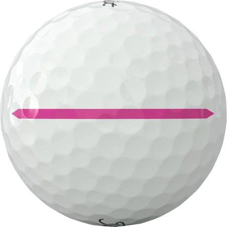 Titleist Pro V1x Left Dash AIM Performance Golf Balls - Pink