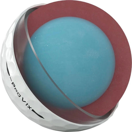 Titleist Pro V1x Left Dash AIM Performance Golf Balls - Pink