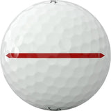 Titleist Pro V1x Left Dash AIM Performance Golf Balls - Red