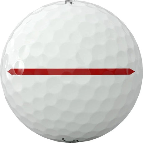 Titleist Pro V1x Left Dash AIM Performance Golf Balls - Red
