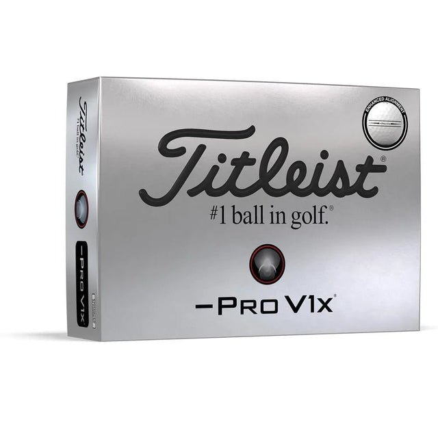 Titleist Pro V1x Left Dash Enhanced Alignment Golf Balls