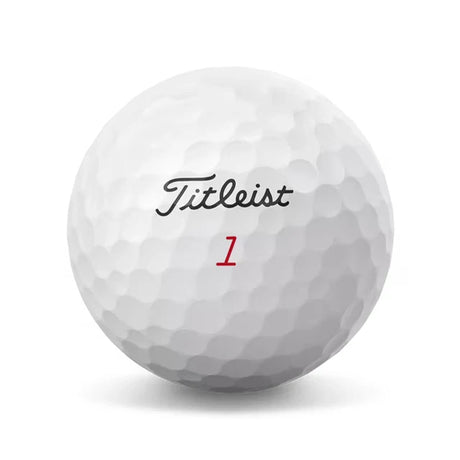 Titleist Pro V1x Left Dash Performance Alignment Golf Balls - Pink