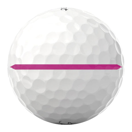 Titleist Pro V1x Left Dash Performance Alignment Golf Balls - Pink