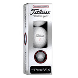 Titleist Pro V1x Left Dash Performance Alignment Golf Balls - Red