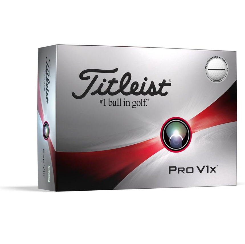 Titleist Pro V1x Performance Alignment Golf Balls - Black