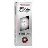 Titleist Pro V1x Performance Alignment Golf Balls - Red
