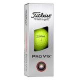 Titleist Pro V1x Personalized Golf Balls - Yellow