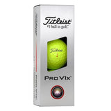 Titleist Pro V1x Yellow Personalized Golf Balls