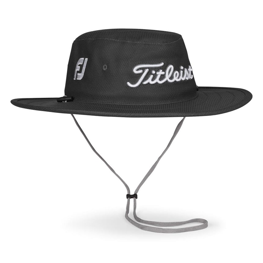 Titleist Tour Aussie Hat (White Black)