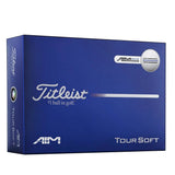 Titleist Tour Soft AIM Golf Balls - Blue