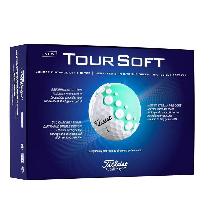 Titleist Tour Soft Golf Balls - 2024